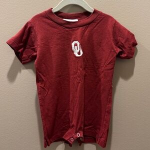 University of Oklahoma (OU) Baby Onesie | 24 Months | Maroon